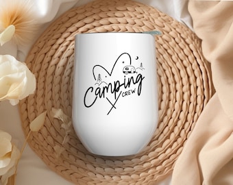 Personalized Thermo Mug - Camping - ToGo - Lid -