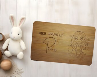 Children's board - breakfast board - snack board - personalized - baby/children's gift