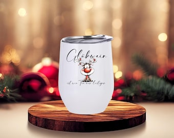 Personalized Thermo Mug - Winter - Christmas - Mulled Wine - Gift - ToGo - Funny