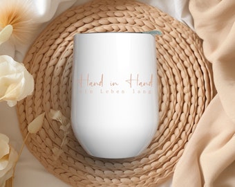 Personalized thermos flask - Hand in Hand