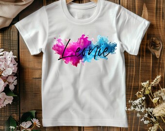 Children's T-shirt Colorful | Personalized | Girl Boy with name