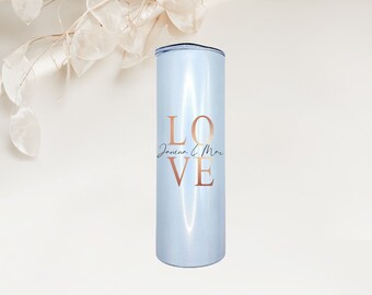 Personalized 500 ml stainless steel thermos flask with lid