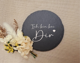 Slate Coaster - Engraved - Gift