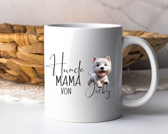 Dog Mom Mug - 30 Dogs to Choose From - Personalized