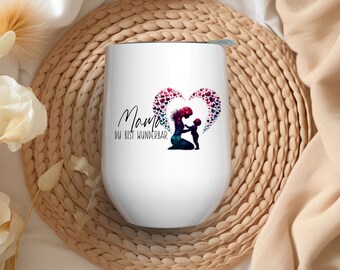 Personalized thermal mug - Mom you are wonderful