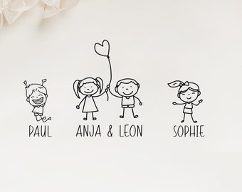 Car sticker - child's name - Baby On Board - lettering - rear window - personalized -