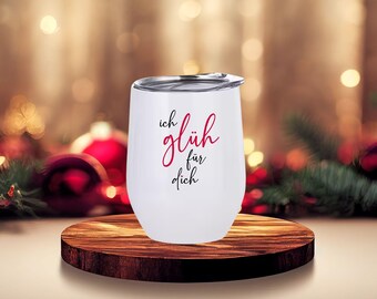Personalized Thermo Mug - Winter - Christmas - Mulled Wine - Gift - ToGo - Saying -