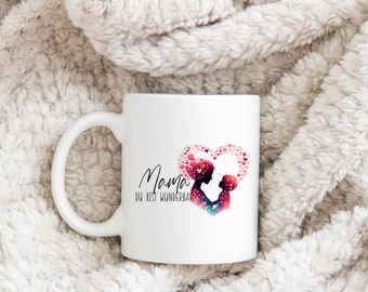 Personalized Mug - Mom you are wonderful