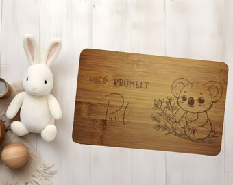 Children's board - breakfast board - snack board - personalized - baby/children's gift
