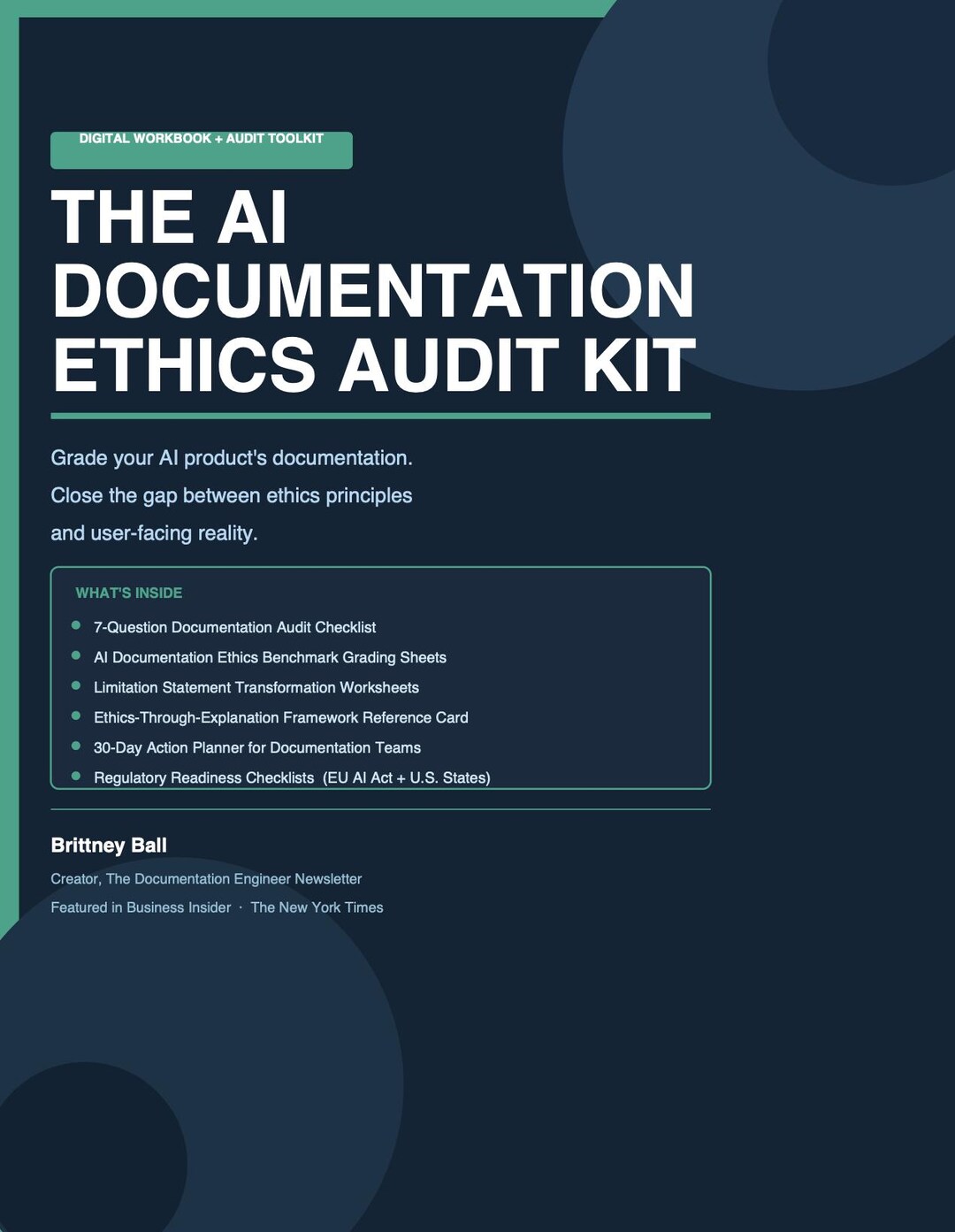 AI Documentation Ethics Audit Kit - Etsy