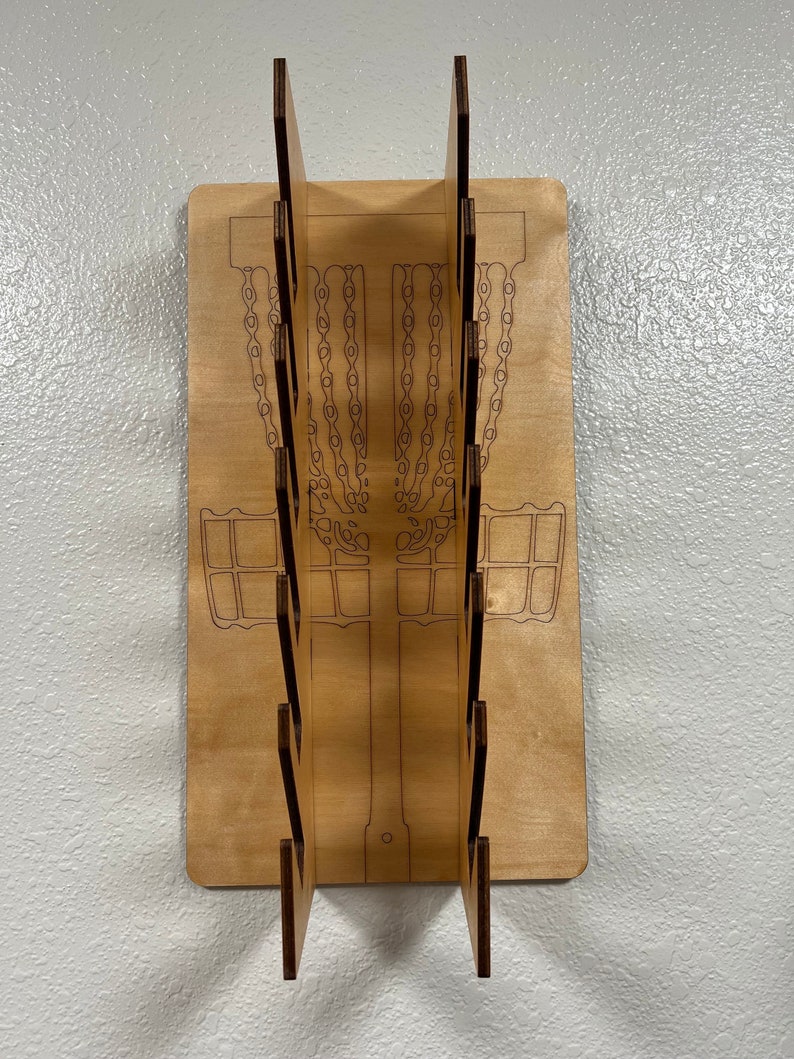 Custom Engraved Wooden Disc Golf Holder High Quality Gift Etsy