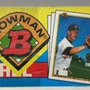 Set di carte da baseball Bowman del 1990 sigillate (528 carte)
