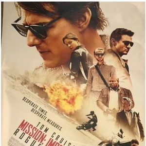 Mission Impossible: Rogue Nation Original Movie Poster - Double-Sided 27x40