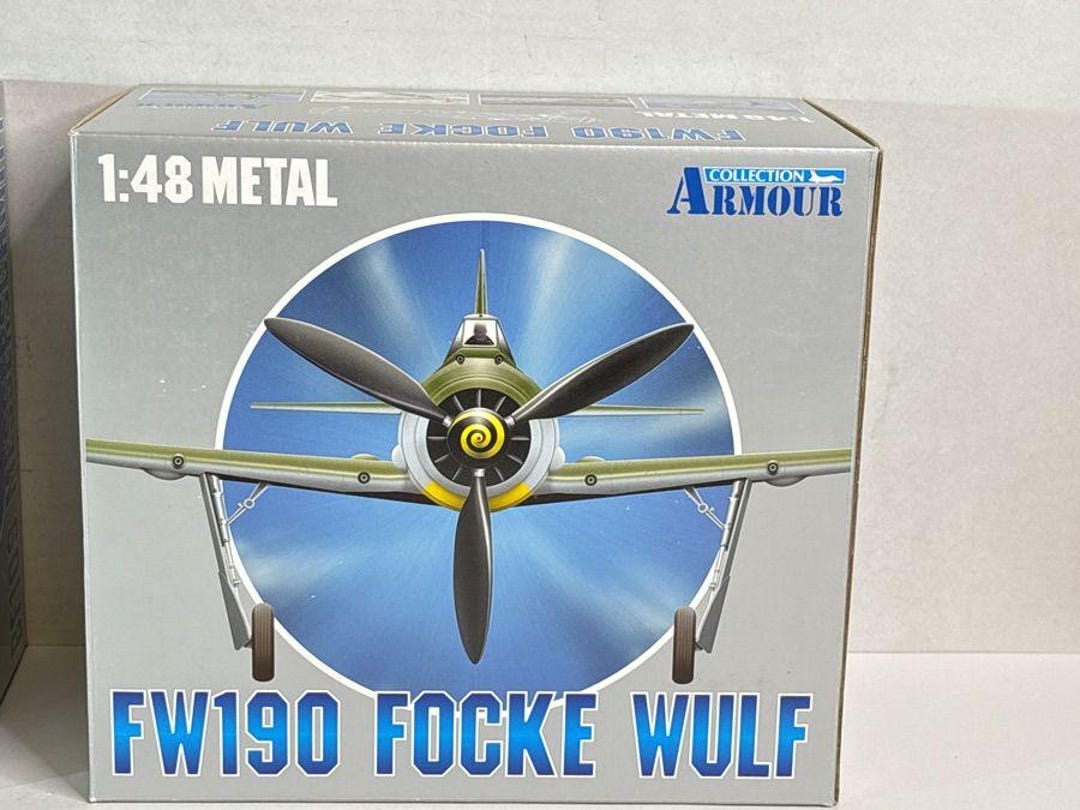 フランクリンミント コレクションアーマー FW190フォッケウルフ 4G5-92[フランクリンミント 1/48 FW190 フォッケウルフ アーマー