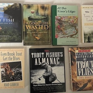Biblioteca di libri sulla pesca alla trota: scegli cinque libri di pescatori