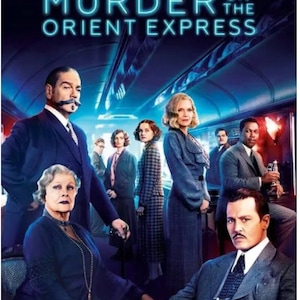 Original movie poster for Murder on the Orient Express - 27 X 40 inches, double-sided, and printed on high quality paper