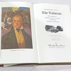 The Talisman by Walter Scott: Easton Press Leather Bound Edition