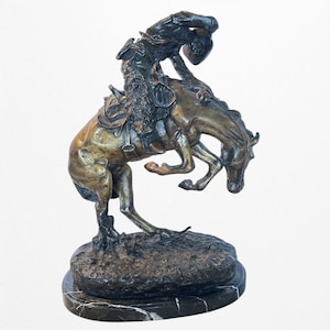 Frederic Remington “Rattlesnake” – Bronze Sculpture – High-Quality Reproduction