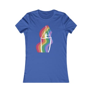 Luftseiden Regenbogen - JLAAA Women&#39;s Favourite Tee - Rund um die Welt Edition