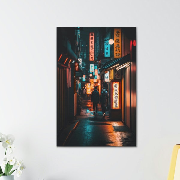 Neon Japanese Modern Art Etsy