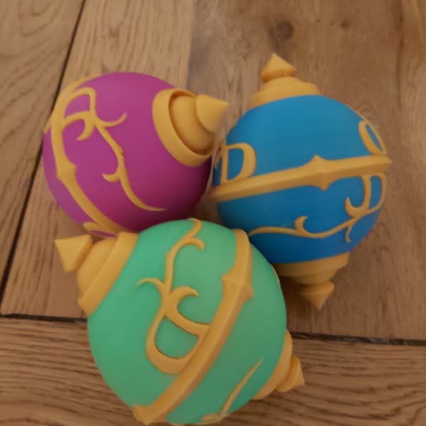 3D Printed Palworld Palsphere perfect for a palword fan or for party favours, gifts, collectors unique Decor Prop Gamer Gift Pal Sphere