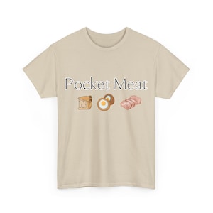 Pocket Meat T-shirt - Funny Bob Mortimer Gift