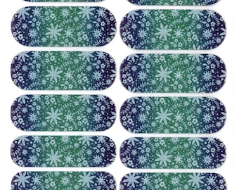 Tropical Forest Jamberry Nail Wraps full sheet
