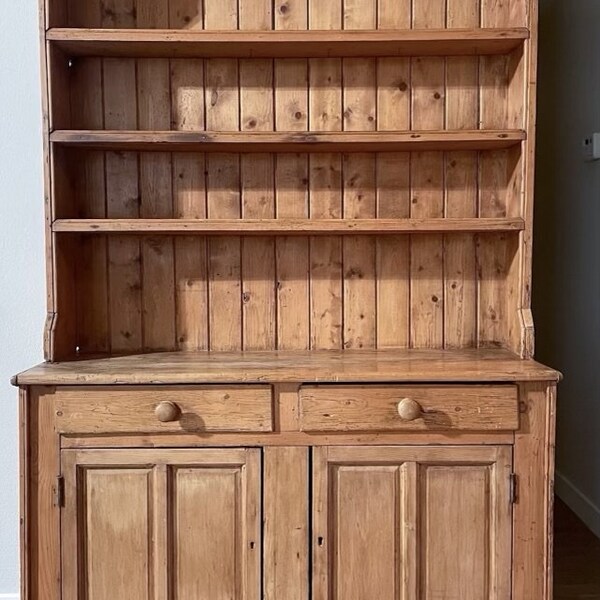 Antique Hutch Etsy