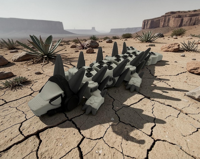 Baby Gamer Boy Dragon – 3D Printed Articulated Dragon (15cm)