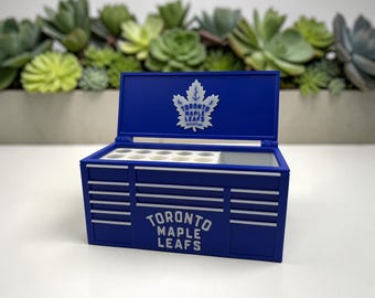 3D Printed Toronto Maple Leaf's Desk Organizer Pen Holder