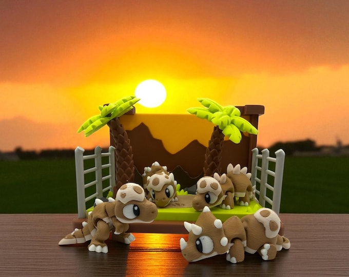 Dinosaur Playset – Prehistoric Adventure in Miniature!