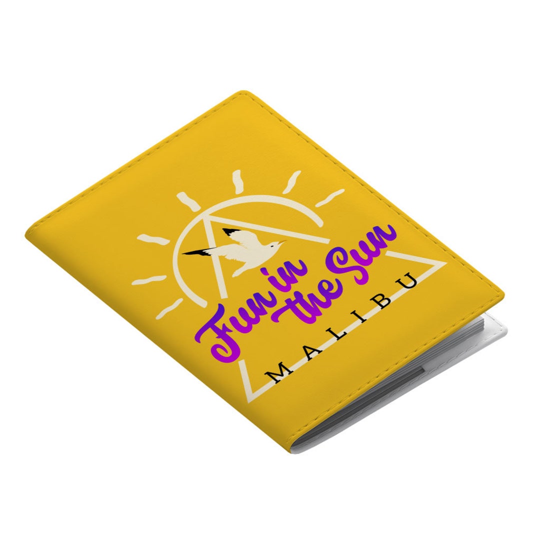 Beach Passport Cover Printed Passport Cover Best Design Passport Cover Etsy