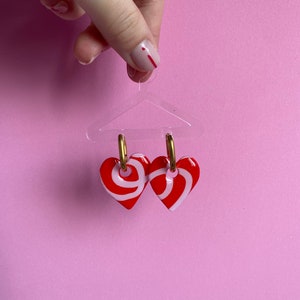 Heart-Heart Earrings