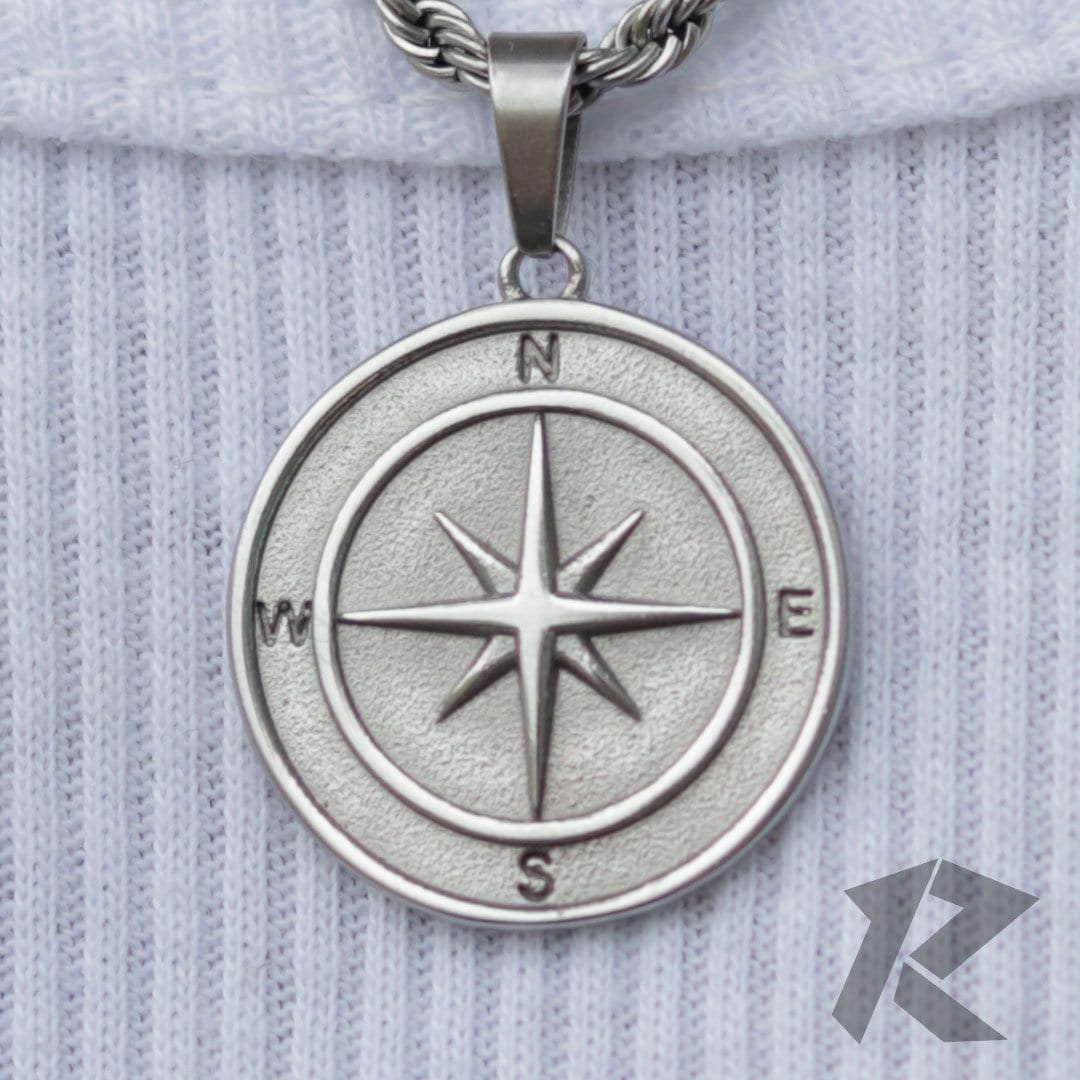 18K Gold North Star Necklace, Travel Necklace, North Star