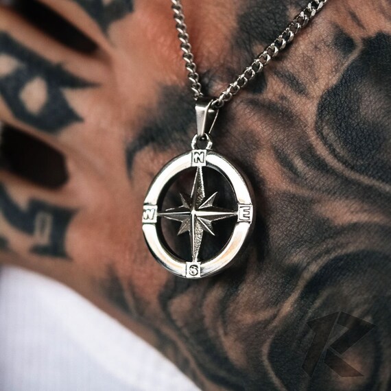 Mens travel best sale necklace