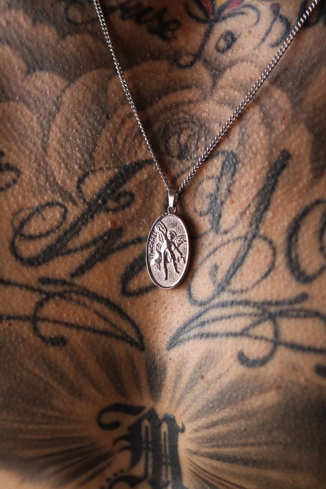 St Michael Pendant, St Michael Medal, Arch Angel Michael, Saint of Military, Saint of Police