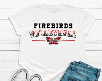 Firebirds Volleyball Tee