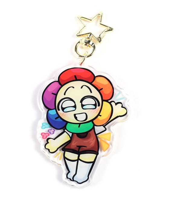 Dandy's World Acrylics Keychain | Dandy | Shelly | Vee | Astro