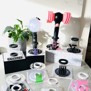 KPOP Lightstick Stands / Holders with Logo - Girl Groups