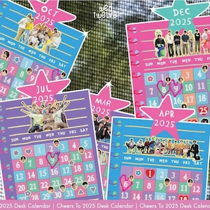 K-POP 2025 Tischkalender