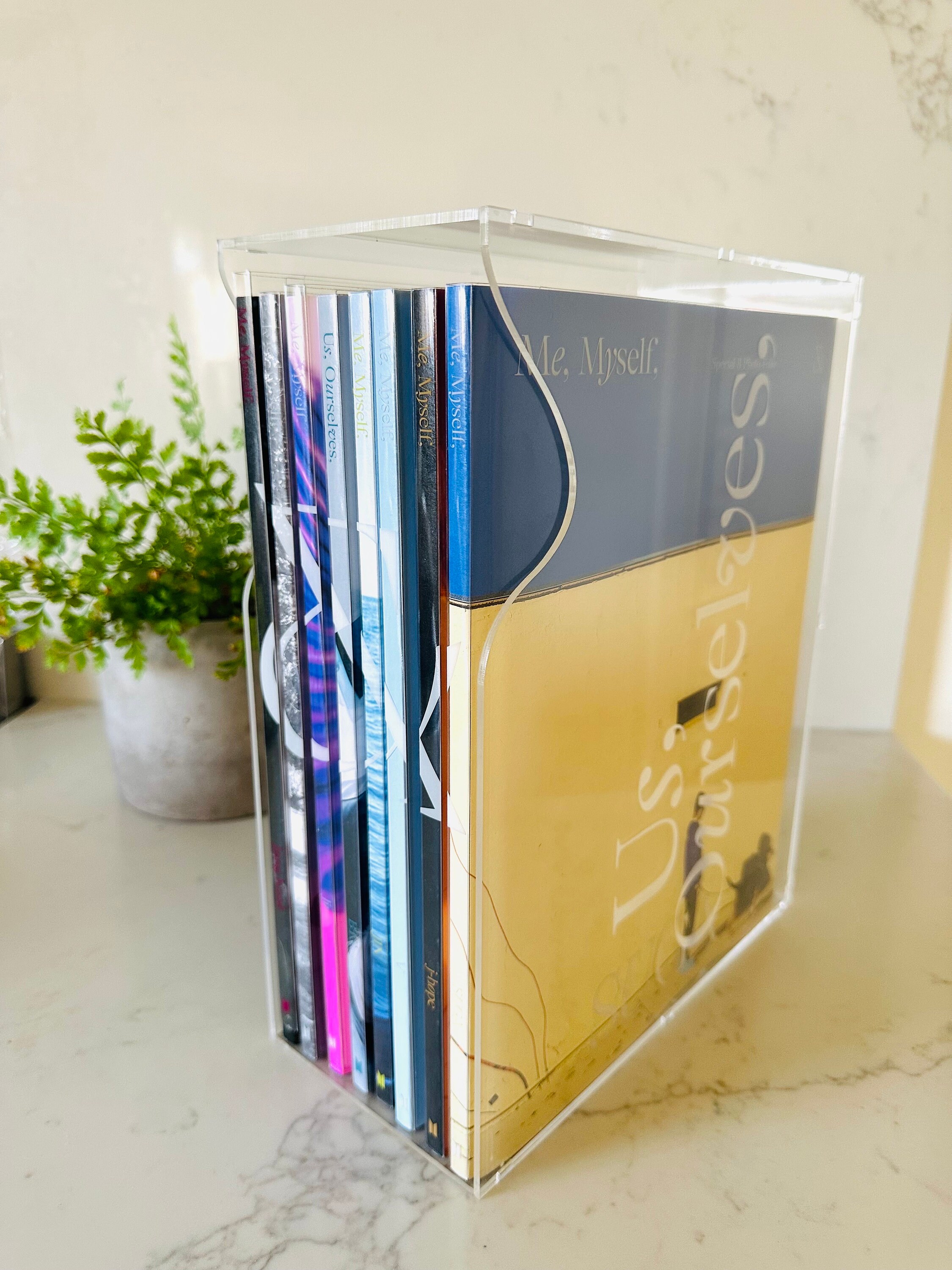 BTS PHOTO-FOLIO Set Acrylic Case - With Engraving “us