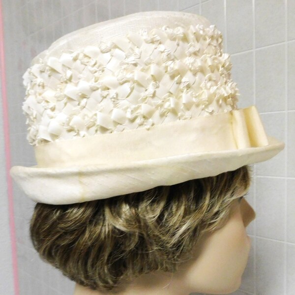 Cream Ruffle Hat Cream Hat - Etsy