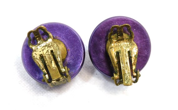 Vintage MCM 3 Strand Necklace & Clip Earring Set … - image 7
