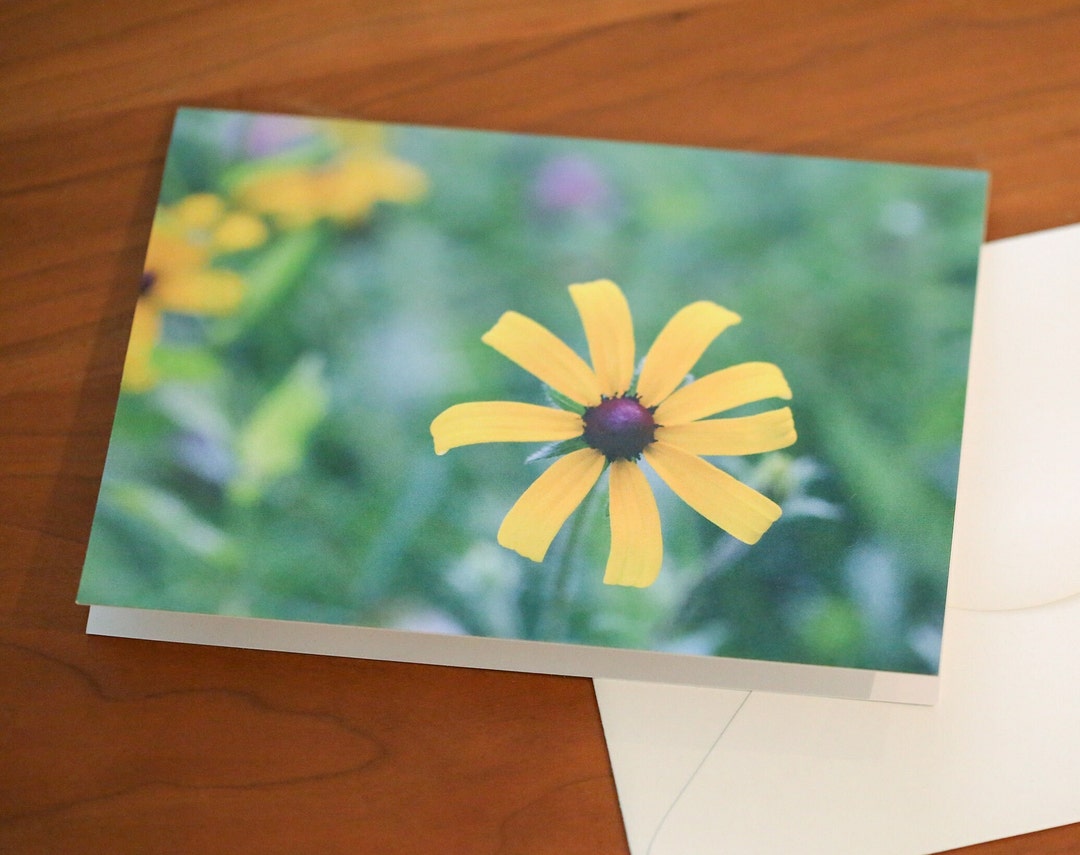 Floral Greeting Card: Blank Note Card With Personal Message - Etsy