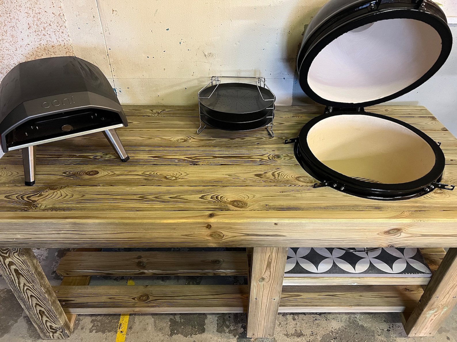 KAMADO BGE BBQ Table Etsy UK