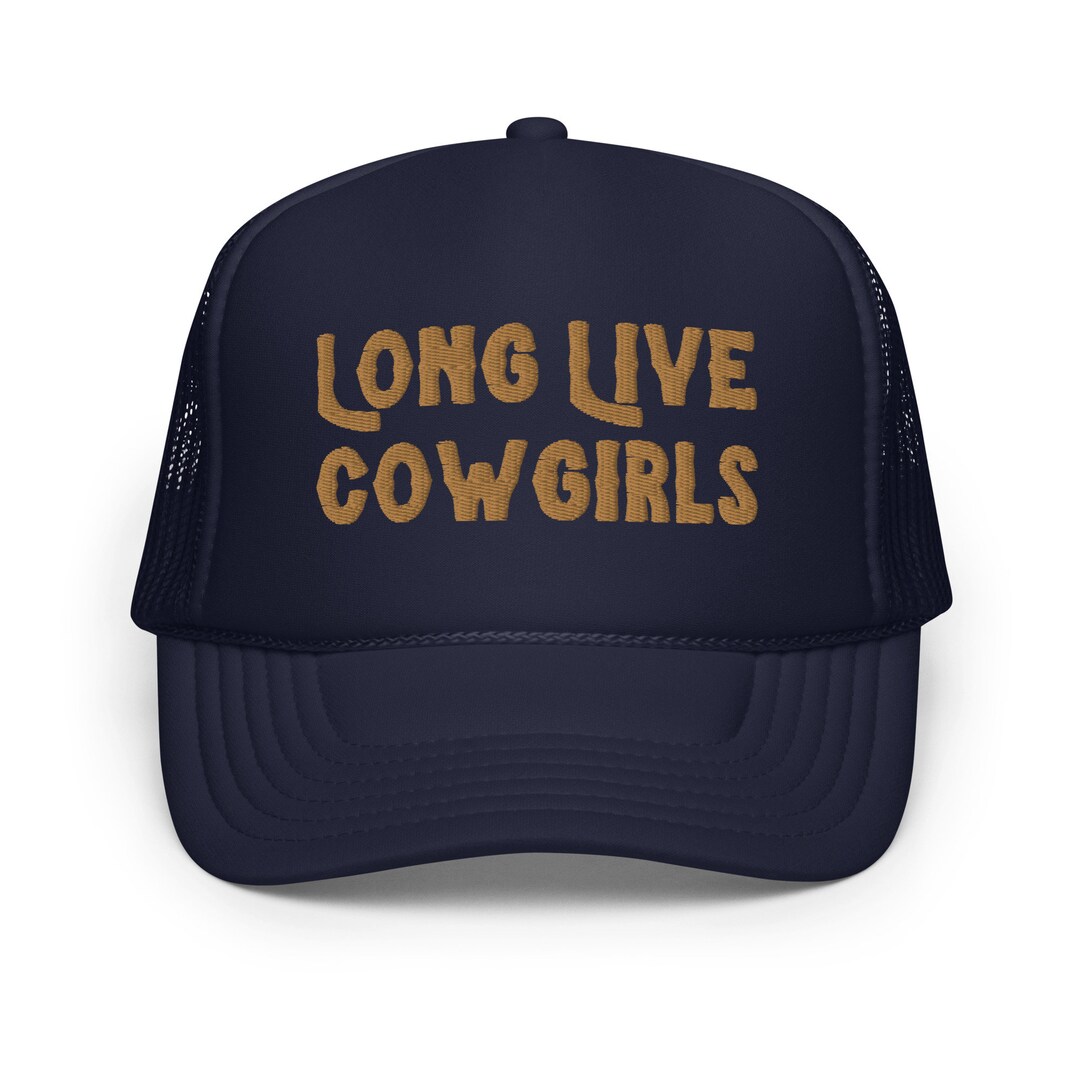 Long Live Cowgirls Trucker Hat Cowgirl Hat Coastal Cowgirl
