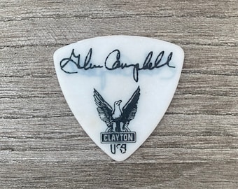 Glen Campbell LIVE GIG Stage Used Guitar Pick, Rock And Roll Guitar Pick, Rock Music Collectible, Rock And Roll Gift