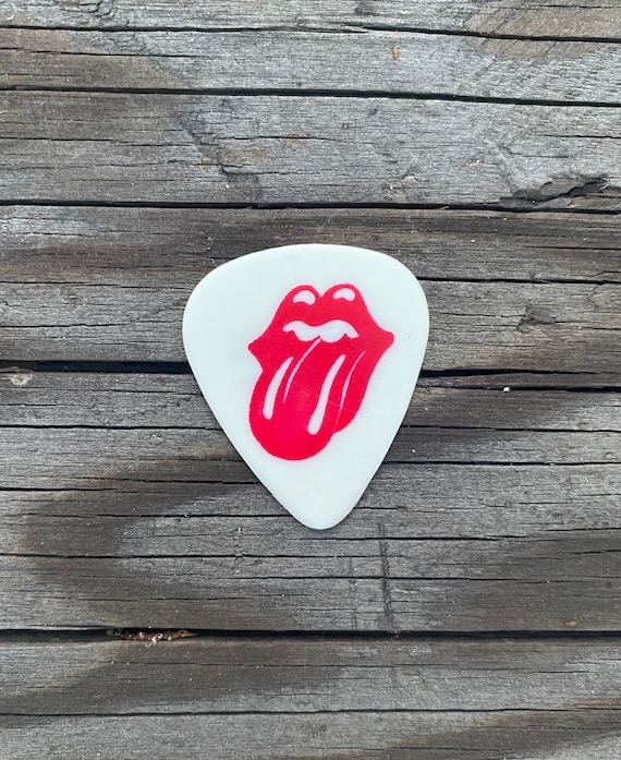 Rolling Stones LIVE GIG Stage Used Guitar Pick, Rolling Stones