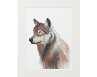 狼の肖像 ファインアートプリント