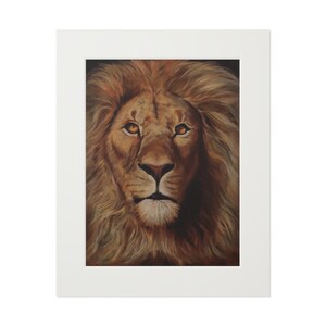 Lion Portrait Fine Art Prints